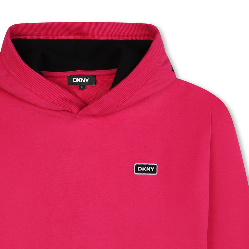 Felpa con cappuccio in cotone DKNY 
                        UNISEX