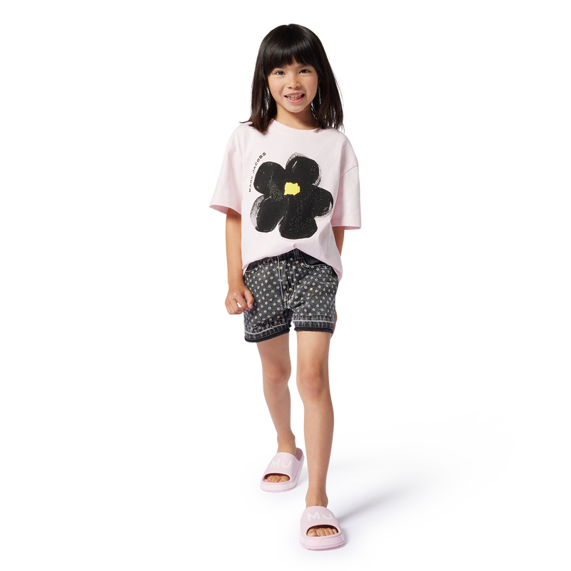 T-shirt maniche corte cotone MARC JACOBS 
                        BAMBINA