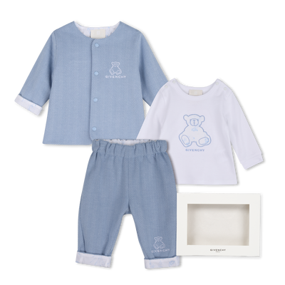 Set pantalone, cardigan e t-shirt GIVENCHY RAGAZZO
