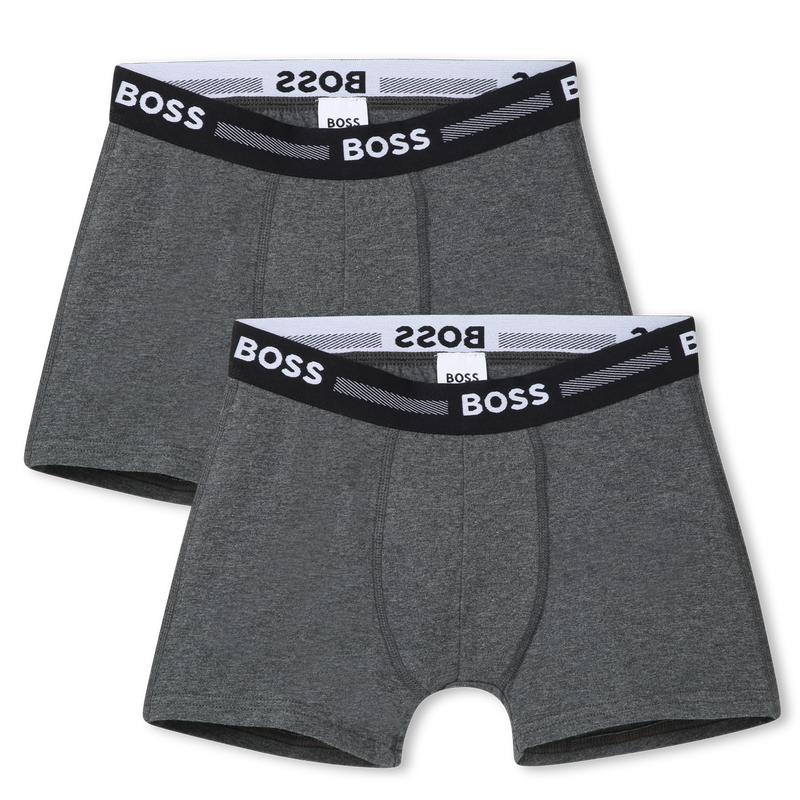 Set di 2 boxer in cotone BOSS 
                        RAGAZZO