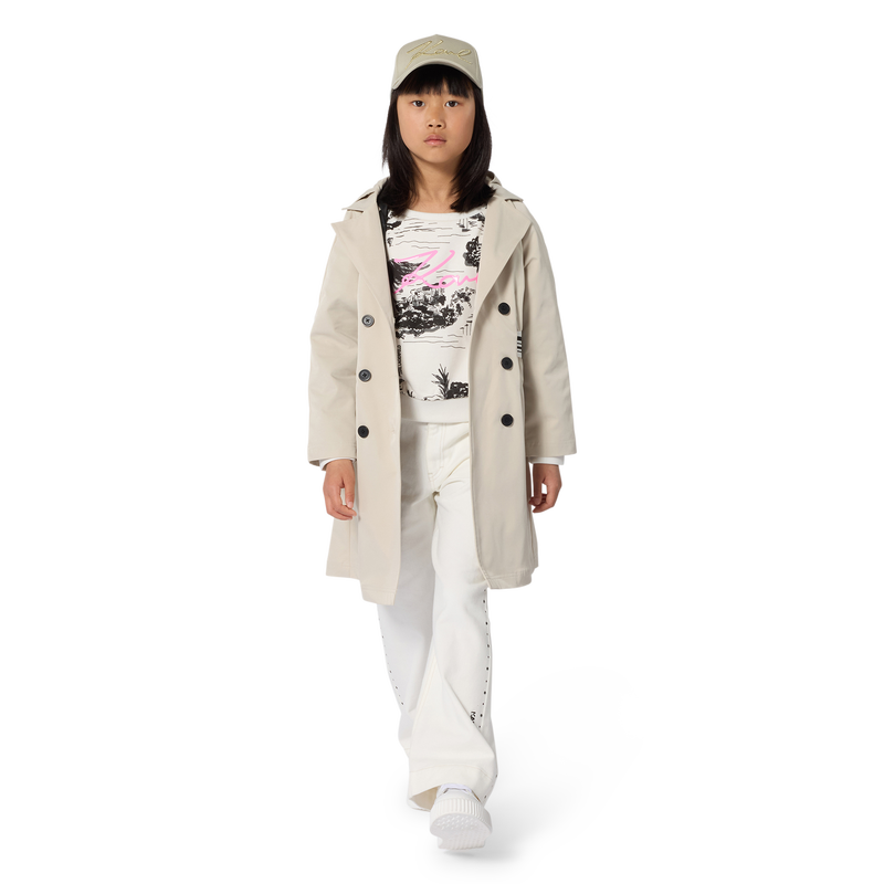FELPA IN PILE KARL LAGERFELD KIDS 
                        BAMBINA