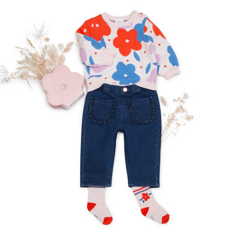 Calze lunghe a fantasia CARREMENT BEAU 
                        BAMBINA