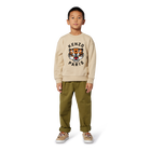 Felpa in pile non garzato KENZO KIDS 
                    RAGAZZO