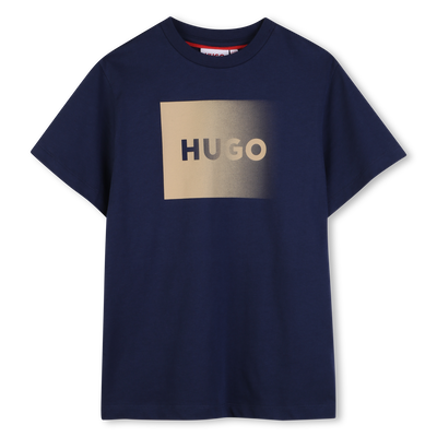 T-SHIRT A MANICHE CORTE HUGO RAGAZZO