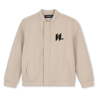 Felpa con cappuccio e zip KARL LAGERFELD KIDS 
                    RAGAZZO
