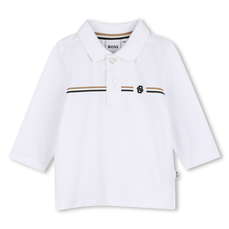 Polo a maniche lunghe BOSS 
                        RAGAZZO