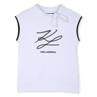 T-shirt manica corta KARL LAGERFELD KIDS 
                    BAMBINA
