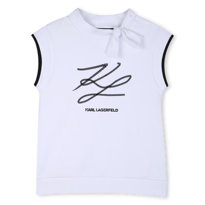 T-SHIRT MANICA CORTA KARL LAGERFELD KIDS BAMBINA