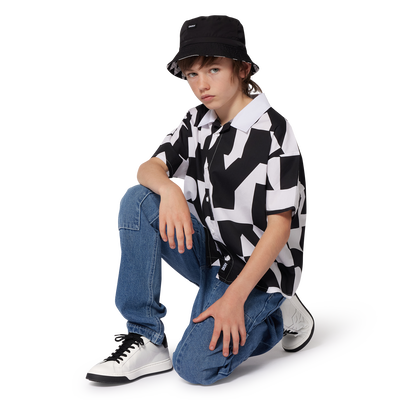 Camicia maniche corte cotone DKNY UNISEX