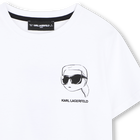 T-shirt a maniche corte KARL LAGERFELD KIDS 
                    BAMBINO