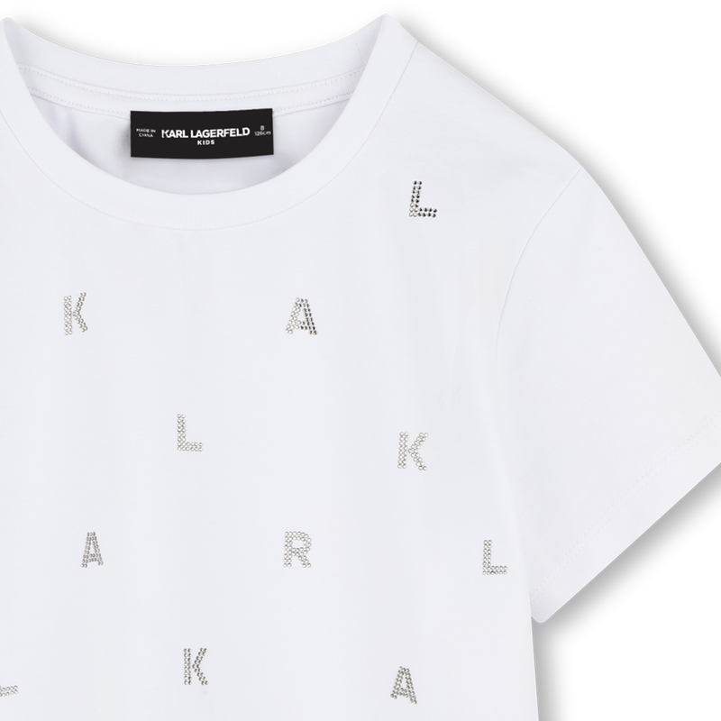 TEE SHIRT KARL LAGERFELD KIDS 
                        BAMBINA