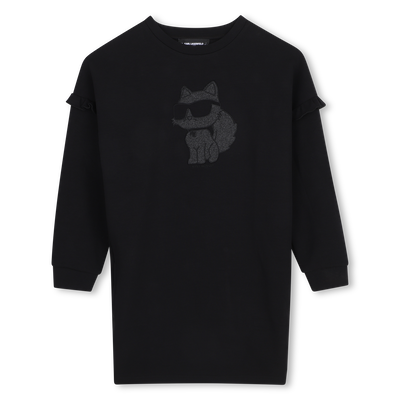 Abito a maniche lunghe KARL LAGERFELD KIDS BAMBINA