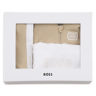 Set cardigan + pantaloni + t-shirt BOSS 
                    RAGAZZO