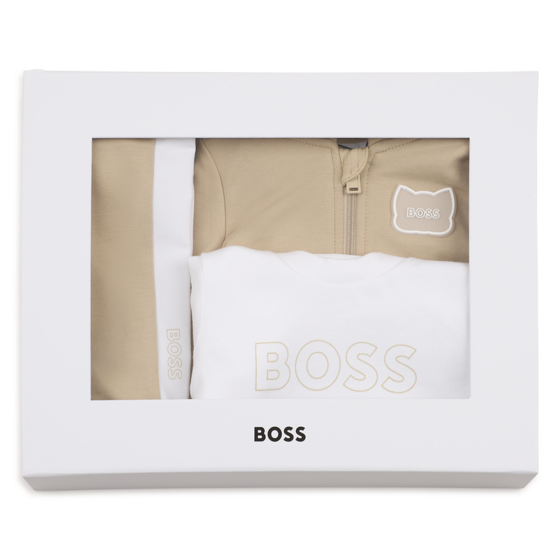 SET CARDIGAN + PANTALONI + T-SHIRT BOSS 
                        RAGAZZO