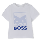 Set cardigan + pantaloni + t-shirt BOSS 
                    RAGAZZO