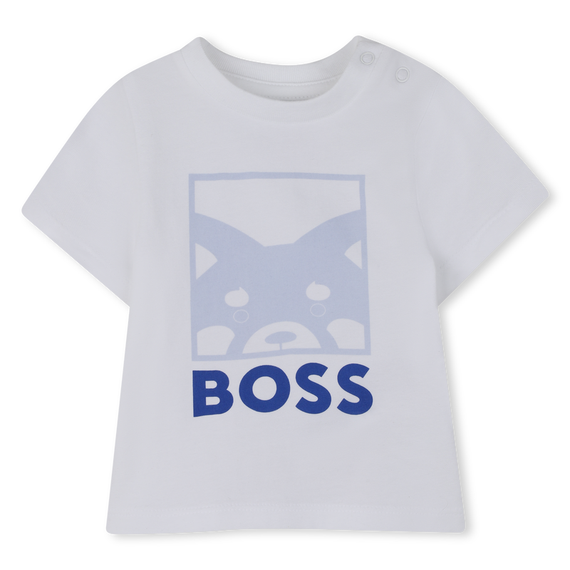 Set cardigan + pantaloni + t-shirt BOSS 
                        RAGAZZO