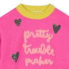Maglione lavorato a maglia fine BILLIEBLUSH 
                    BAMBINA