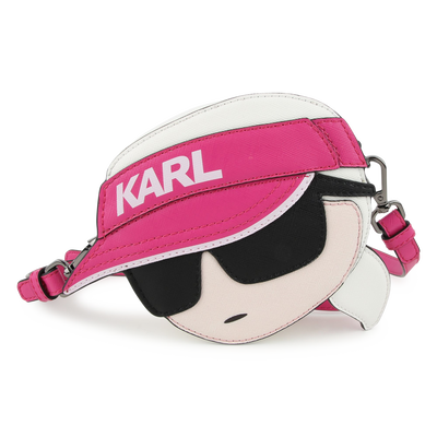 Borsa regolabile con zip KARL LAGERFELD KIDS BAMBINA