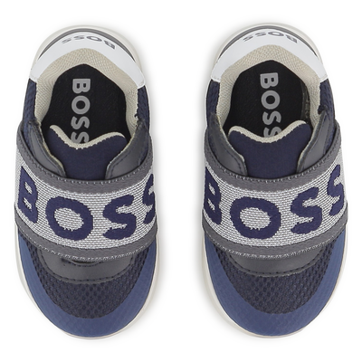 Sneakers con elastico logato BOSS RAGAZZO