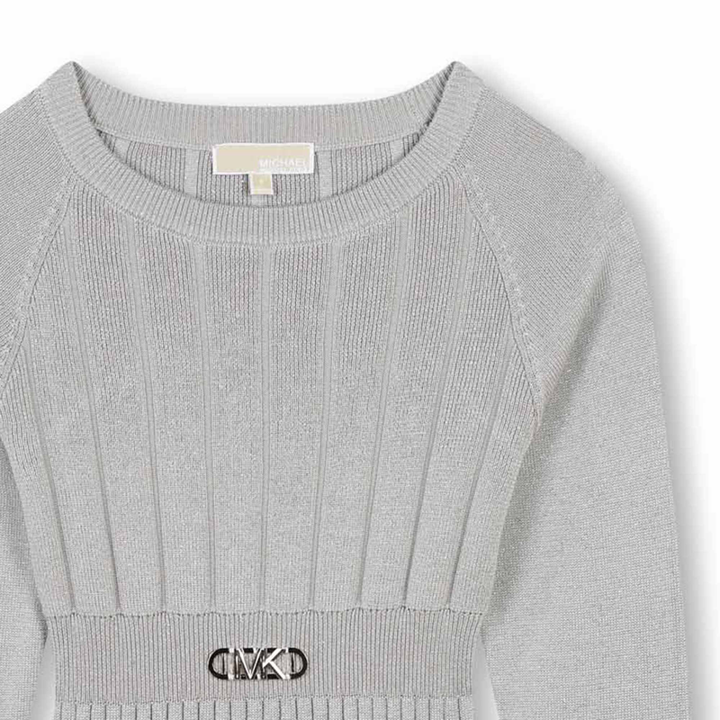 Vestito maglia maniche lunghe MICHAEL KORS 
                        BAMBINA