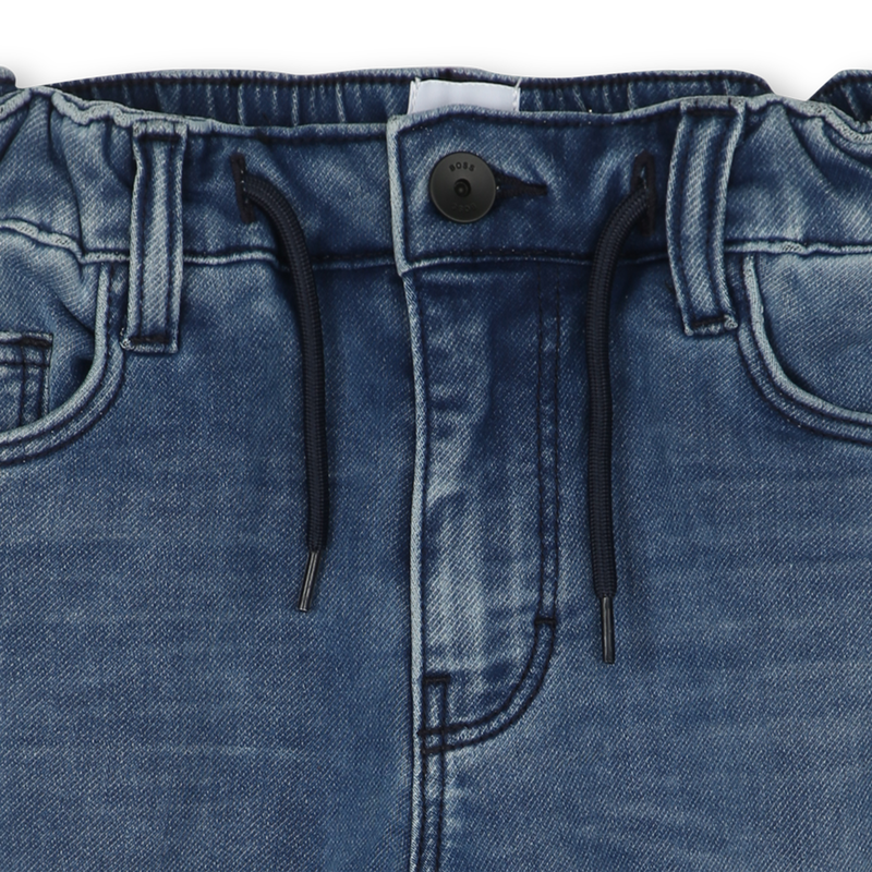 Shorts di jeans scoloriti