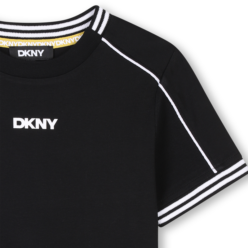 T-shirt con fasce colorate DKNY 
                        UNISEX