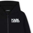 Cardigan con cappuccio KARL LAGERFELD KIDS 
                    RAGAZZO