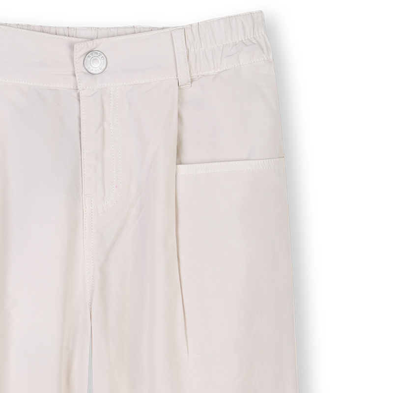 Pantalone svasato in popeline KENZO KIDS 
                        BAMBINA