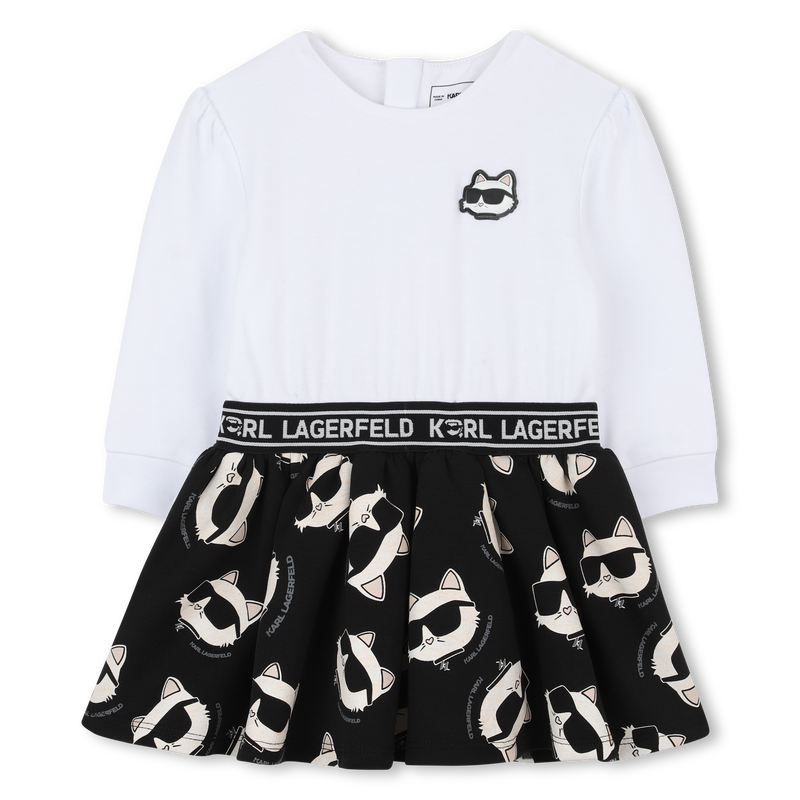 Abito a maniche lunghe KARL LAGERFELD KIDS 
                        BAMBINA