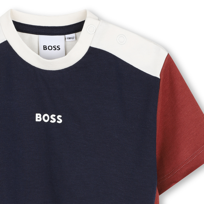 T-shirt a maniche corte BOSS 
                        RAGAZZO