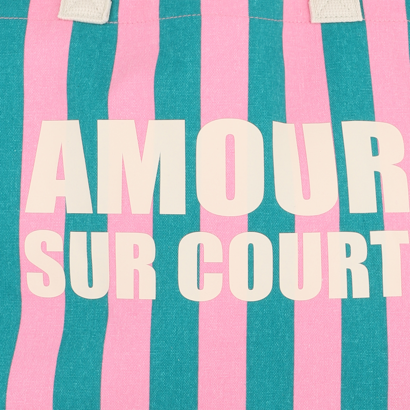 BORSA TOTE IN COTONE KIDS AROUND 
                        BAMBINA