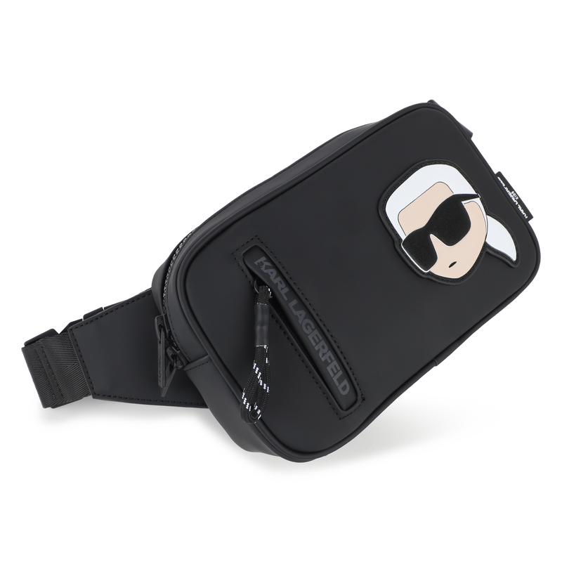 Marsupio in tessuto spalmato effetto gommato KARL LAGERFELD KIDS 
                        RAGAZZO