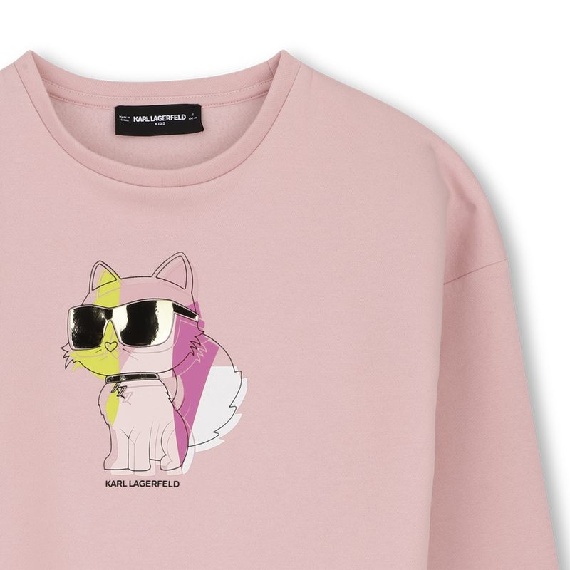 Felpa KARL LAGERFELD KIDS 
                        BAMBINA