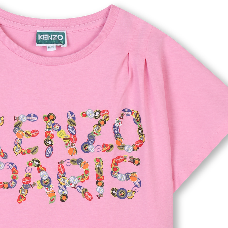 T-shirt a maniche corte KENZO KIDS 
                        BAMBINA