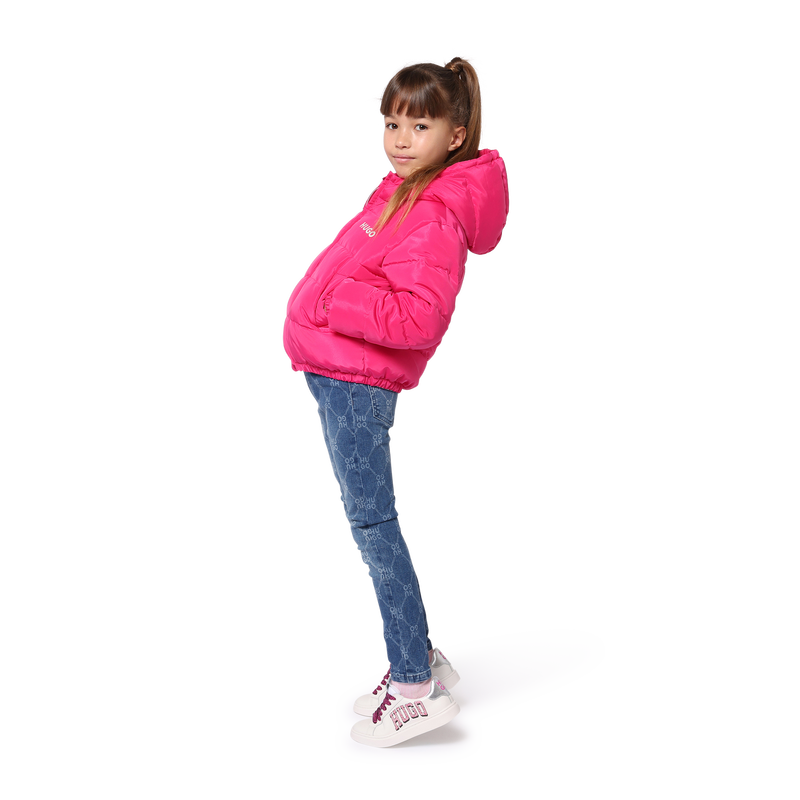 Fleece-Lined Puffer Jacket HUGO 
                        BAMBINA