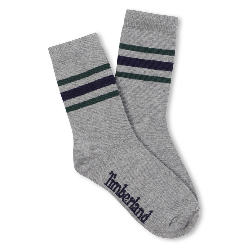 Jacquard socks trio pack TIMBERLAND 
                        RAGAZZO