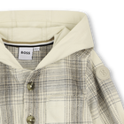 Camicia a scacchi BOSS 
                    RAGAZZO