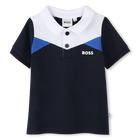 Polo color-block BOSS 
                    RAGAZZO