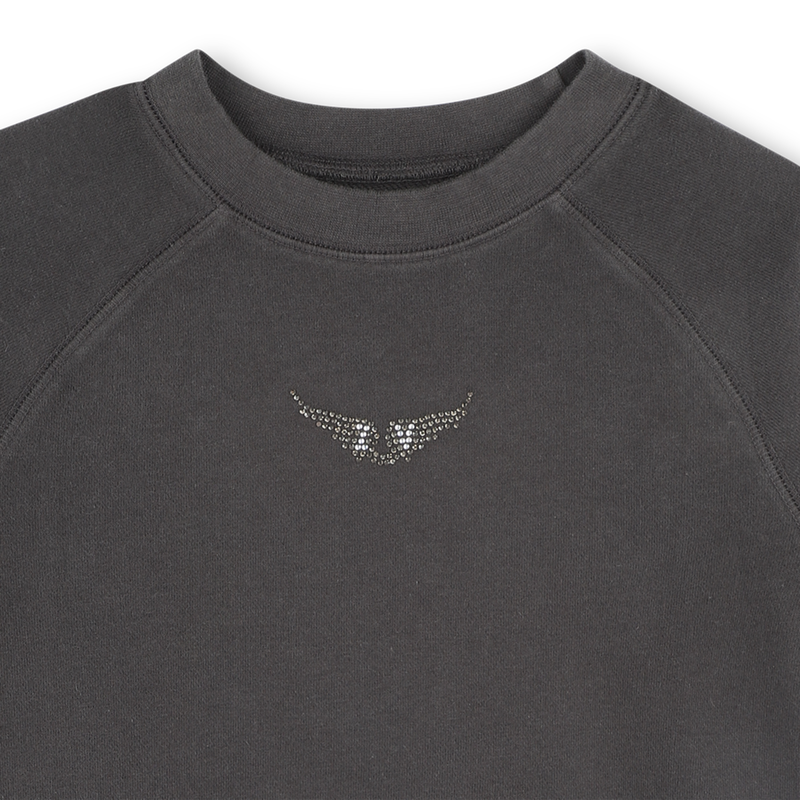 Felpa in tessuto felpato ZADIG & VOLTAIRE 
                        BAMBINA