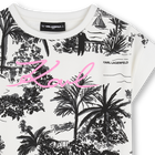 Abito manica corta KARL LAGERFELD KIDS 
                    BAMBINA