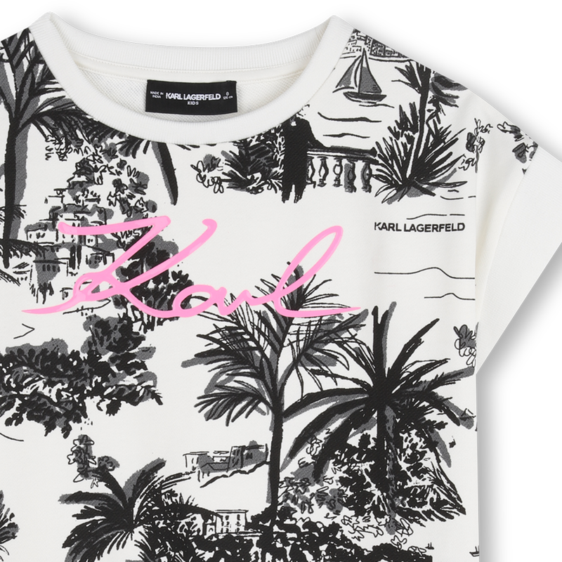 ABITO MANICA CORTA KARL LAGERFELD KIDS 
                        BAMBINA