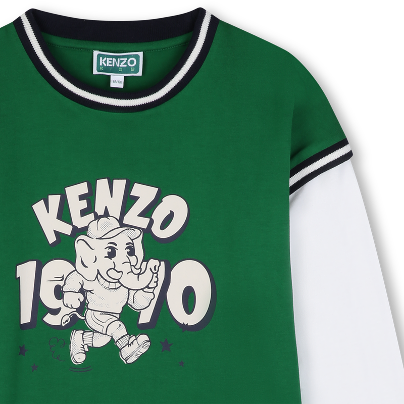 Maglietta a maniche lunghe KENZO KIDS 
                        RAGAZZO