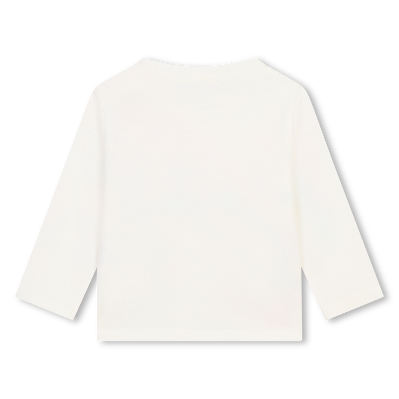 Long-Sleeved Cotton T-Shirt BILLIEBLUSH 
                        BAMBINA