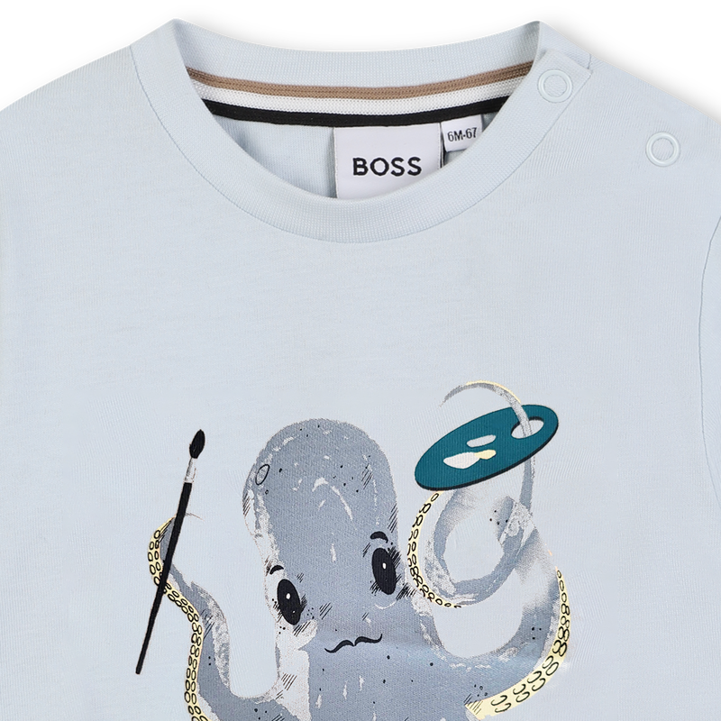 T-shirt a maniche lunghe BOSS 
                        RAGAZZO