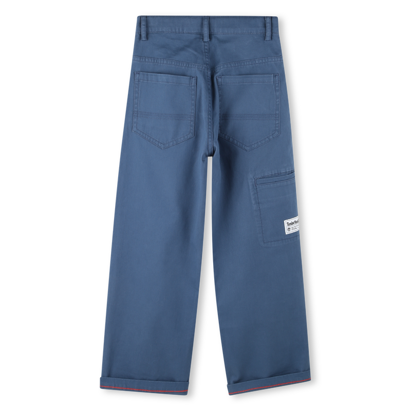 Pantaloni multitasca in twill TIMBERLAND 
                        RAGAZZO