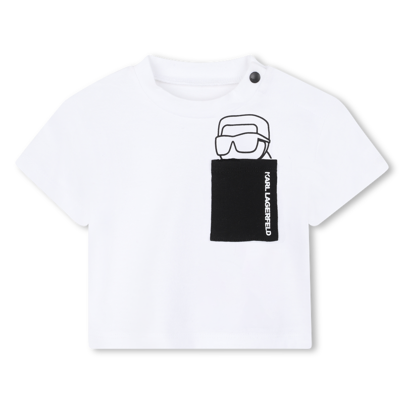 SET T-SHIRT E PANTALONI KARL LAGERFELD KIDS 
                        RAGAZZO