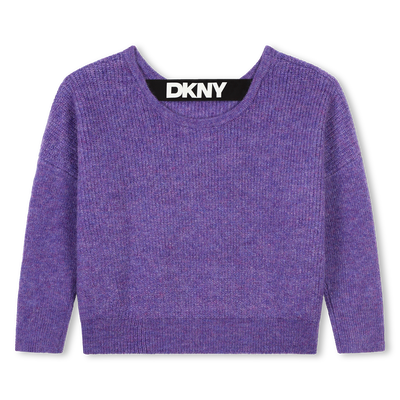 Pullover in maglia DKNY BAMBINA