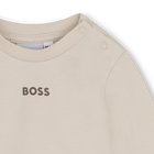 Set pantalone, cardigan e t-shirt BOSS 
                    RAGAZZO