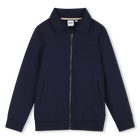 Cardigan in tessuto sintetico, MARINE, hi-res