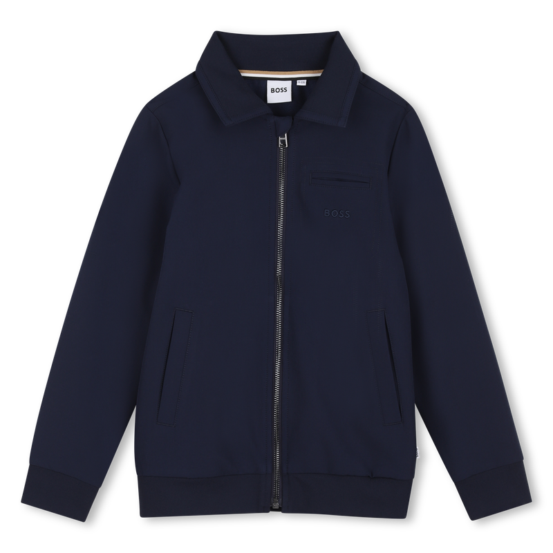Cardigan in tessuto sintetico BOSS 
                        RAGAZZO